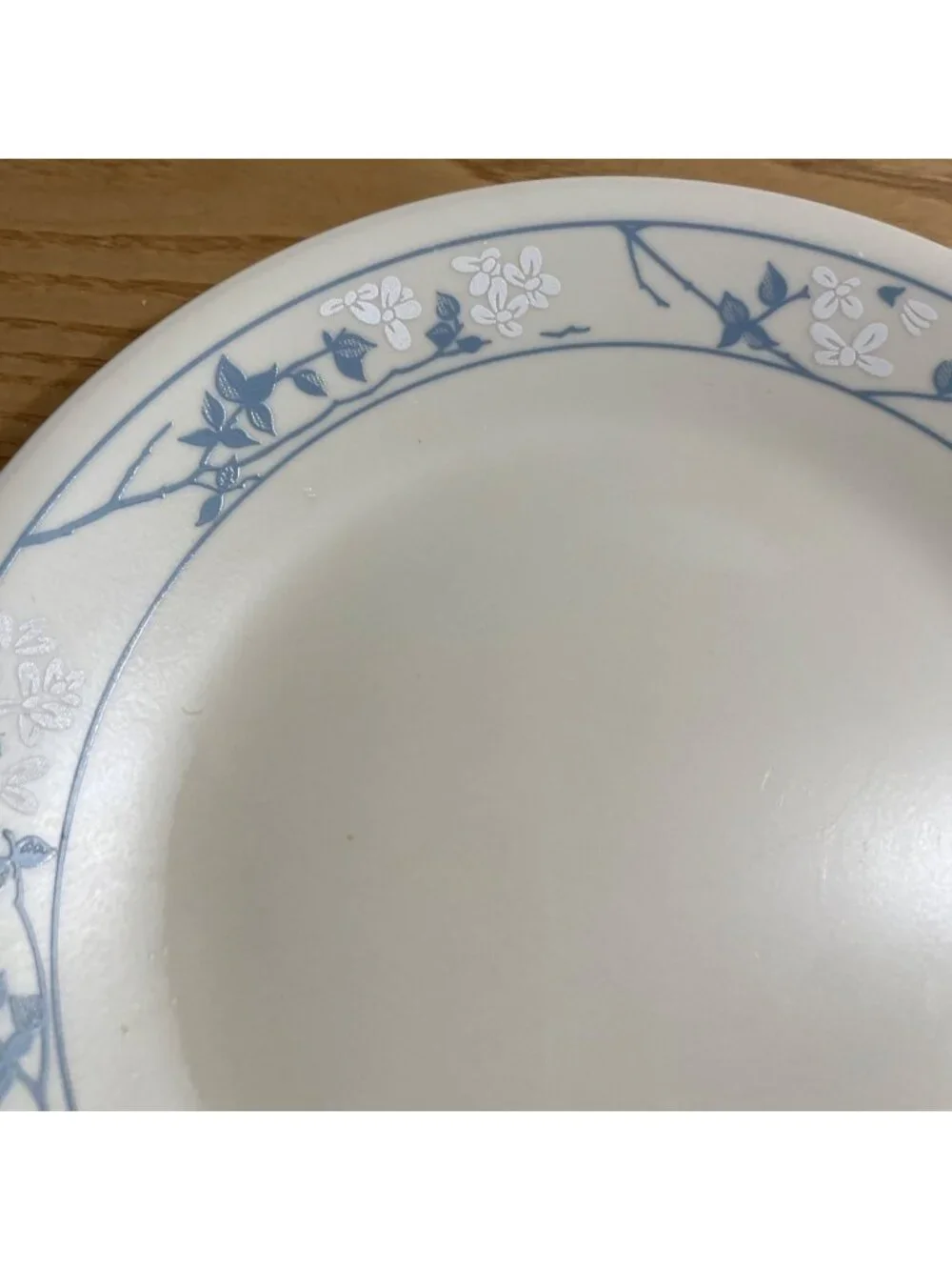 Vtg Corelle Corning First Of Spring Bread and Butter Dessert Plates Set Of 4 USA